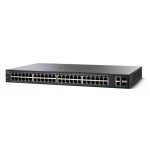 Cisco SG200-50P Small Business Smart Switch, 48 Gigabit/2 Combo Mini GBIC Ports, PoE