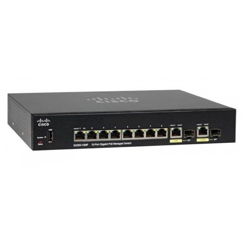Cisco SG350-10MP Gigabit Ethernet Switch