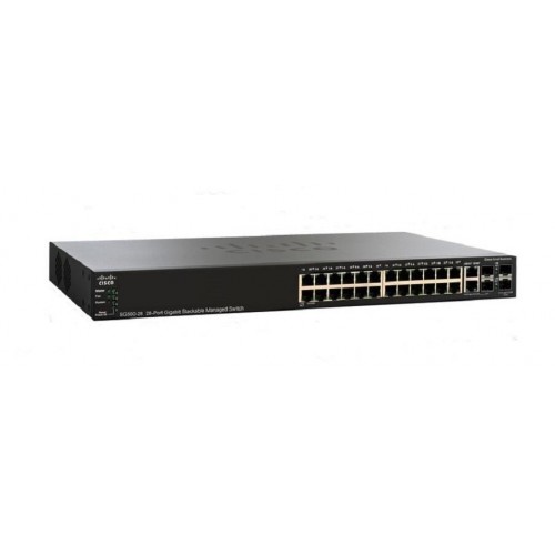 Cisco SG500-28MPP-K9-NA Commutateur Gigabit Ethernet 28 ports