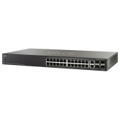 Cisco SG500X-24 Stackable Managed Switch, 24 Gigabit and 4 10Gig Ethernet SFP+ Ports