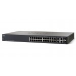 Cisco Small Business SF300-24 Managed Switch, 24 Port 10/100 w/Gigabit Uplinks