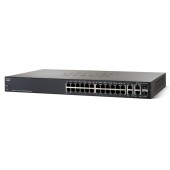 Cisco Small Business SF300-24 Managed Switch, 24 Port 10/100 w/Gigabit Uplinks