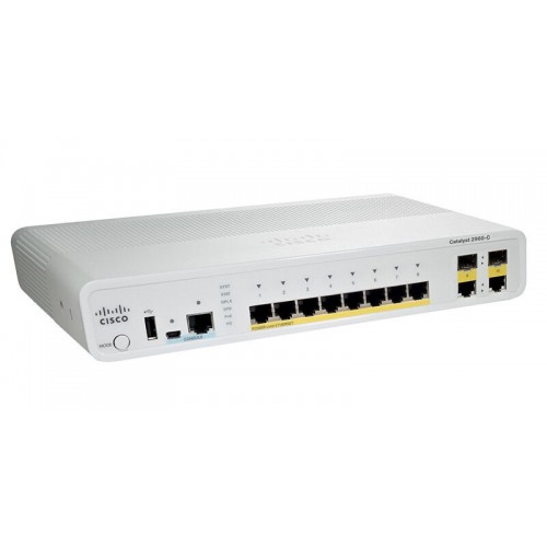 Cisco (WS-C2960C-12PC-L) Catalyst 2960C Network Switch