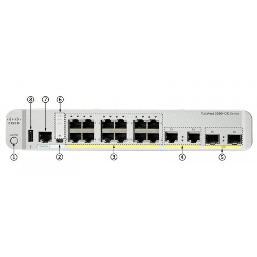 Cisco (WS-C3560CX-12TC-S) Commutateur réseau Catalyst 3560CX