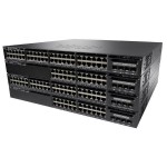 Cisco WS-C3650-24PS-S Managed Black network switch