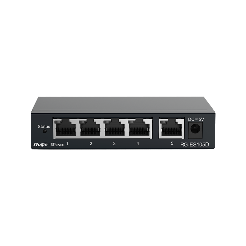 Commutateur non géré Ruijie RG-ES105D à 5 ports