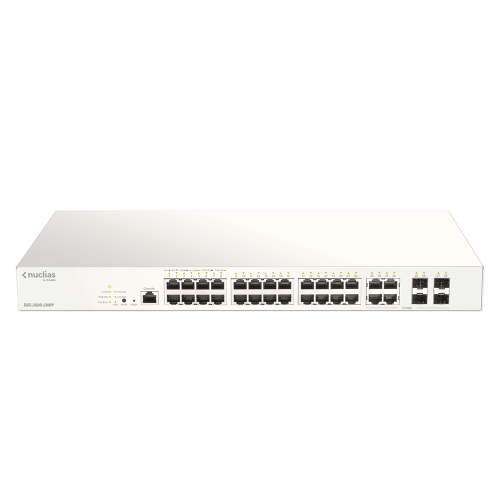 D-Link (DBS-2000-28MP) Switch PoE Nuclias géré dans le cloud à 28 ports