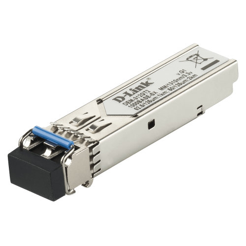 D-Link (DEM-312GT2) 1000BASE-SX Multi-Mode 2 Km LC SFP Transceiver