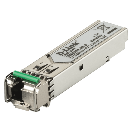 Émetteur-récepteur SFP monomode 40 km (TX-1550/RX-1310 nm) D-Link DEM-331T 1000BASE-BX-D
