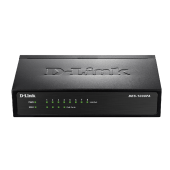 D-Link (DES-1008PA) 8-Port Fast Ethernet PoE Unmanaged Desktop Switch