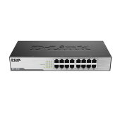 D-Link DES‑1016D 16‑Port Fast Ethernet Unmanaged Desktop Switch