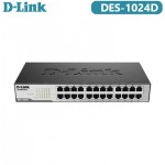 D-Link DES‑1024D 24‑Port Fast Ethernet Unmanaged Desktop Switch