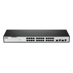 D-Link (DES-1026G) 24-Port Fast Ethernet Unmanaged Rackmount Switch with 2 Gigabit Ports