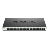 D-Link DES-1050G 48-Port Unmanaged Ethernet Switch with 2 Gigabit Copper/SFP Ports