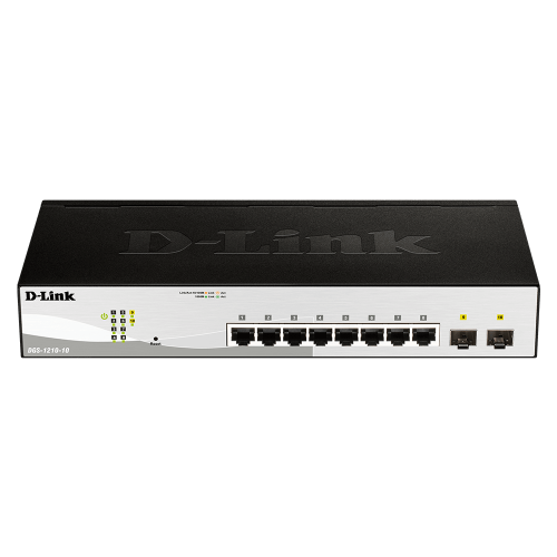 D-Link (DGS-1210-10) 10-Port Gigabit Smart Managed Switch
