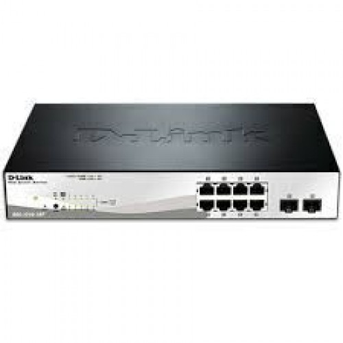 D-Link DGS-1210-10P 8-Port Gigabit PoE Switch