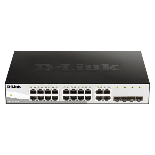 D-Link (DGS-1210-20) 20-Port Gigabit Smart Managed Switch