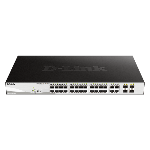 D-Link DGS-1210-28MP 28-Port Gigabit Smart Managed PoE Switch