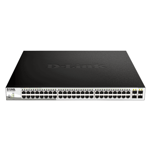 D-Link (DGS-1510-28XMP) Switch administrable intelligent empilable Gigabit avec liaisons montantes 10G