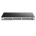 D-Link (DGS-1510-52X) Gigabit Stackable Smart Managed Switch with 10G Uplinks