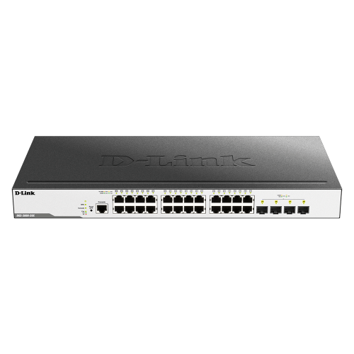 دي لينك (DGS-3000-28X) محول جيجابت مُدار 28 منفذ طبقة 2