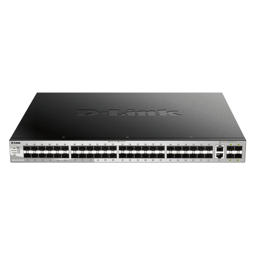 D-Link (DGS-3130-54S) 54-Port Lite Layer 3 Stackable Managed Gigabit Fiber Switch