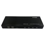 D-Link (DKVM-410H) 4-Port KVM Switch with HDMI and USB Ports