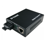 D-Link DMC-810SSC 1000BaseT to 1000BaseLX (SC) Singlemode Media Converter