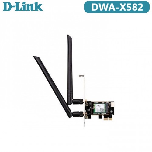 D-Link DWA-X582 Wireless AX3000 Dual Band PCI Express Adapter