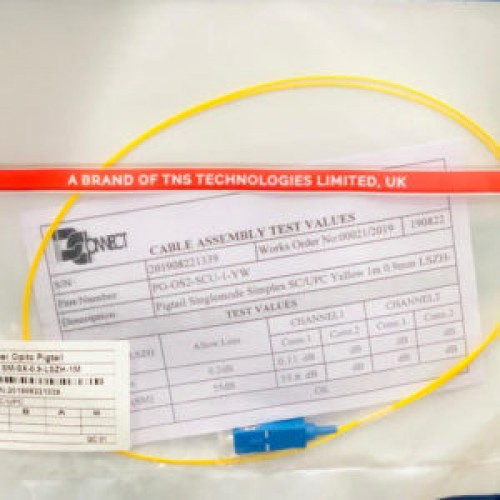 Pigtail fibre monomode Dconnect SC