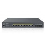 EnGenius ECS2512FP Cloud Managed 8-Port 240W PoE++ Multi-Gigabit 2.5 Gb Switch w/ 4 SFP+ Uplink Ports