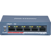 Hikvision (DS-3E0105P-E/M(B) 4 Port Fast Ethernet Unmanaged POE Switch