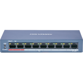 Hikvision (DS-3E0109P-E/M(B) 8 Port Fast Ethernet Unmanaged POE Switch