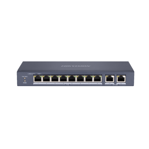 Hikvision (DS-3E0310P-E/M) 8 Port Fast Ethernet Unmanaged POE Switch
