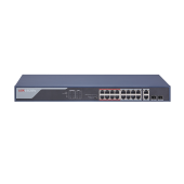 Hikvision (DS-3E0318P-E(B) 16 Port Fast Ethernet Unmanaged POE Switch