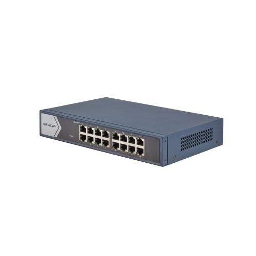 Hikvision (DS-3E0516-E) 16 Port Gigabit Unmanaged Switch