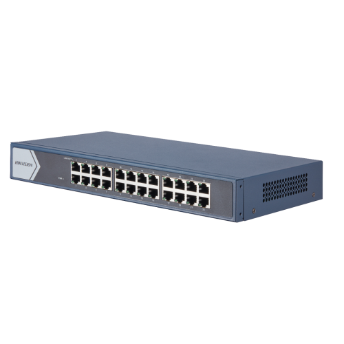 Hikvision (DS-3E0524-E) 24 Port Gigabit Unmanaged Switch