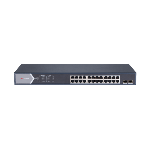 Hikvision DS-3E0526P-E/M 24 Port Gigabit Unmanaged POE Switch - 301801428