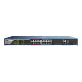 Hikvision (DS-3E1318P-E) 16 Port Fast Ethernet Web POE Switch