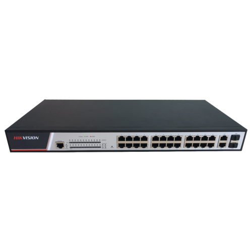 Hikvision (DS-3E2326P) Commutateur POE entièrement géré Fast Ethernet 24 ports