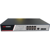 Hikvision (DS-3E2510P) 8 Port Gigabit Full Managed POE Switch