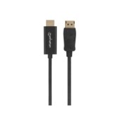 HP HP026GBBLK3TW Pro Metal High Speed Cable HDMI to HDMI 3m - Black 