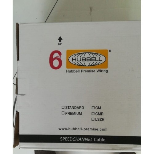 Câble Hubbell SPEEDCHANNEL Premium Cat 6