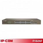 IP-COM (F1026F) 24-Ports 10/100M Unmanagement Switch with 2GE and 2 SFP(Combo)