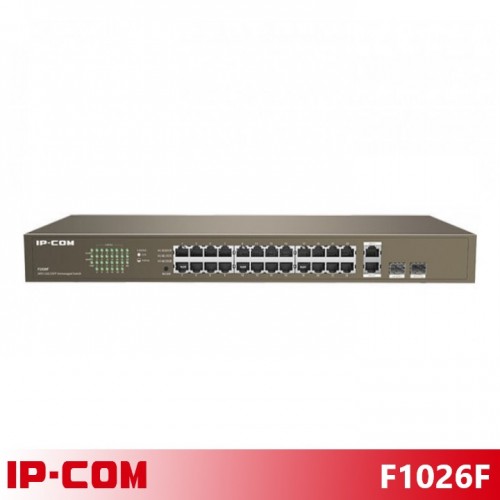 IP-COM F1026F Commutateur de non-gestion 24 ports 10/100 M avec 2GE et 2 SFP (Combo)