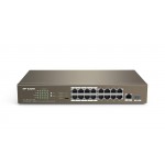 IP-COM (F1118P-16-150W) 16 10/100Mbps With 16-Port PoE