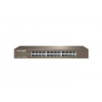 IP-COM (G1024F) 24-Ports Gigabit Unmanagement  Switch with 2SFP ports(Combo) 