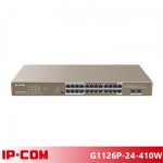 IP-COM G1126P-24-410W Unmanaged PoE Switch