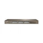 IP-COM (G3224P) 24*GE Ports+ 4 Combo (GE/SFP) Ports Management Switch with 24-PoE Ports
