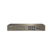 IP-COM G5310P 8*GE Ports+1GE+1SFP L3 Managed PoE Switch with 8-PoE Ports
